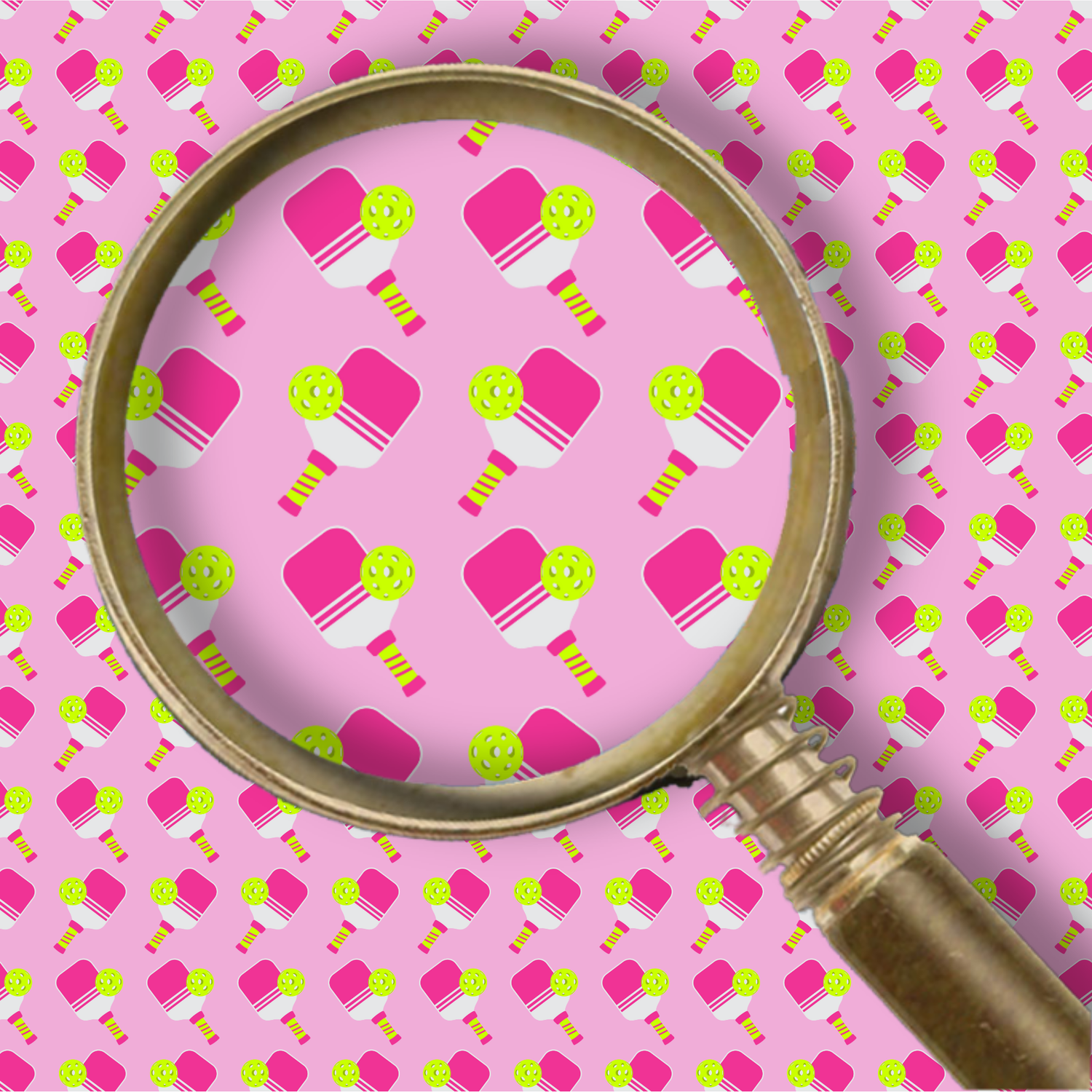 Pretty PIckleball - Hot Pink