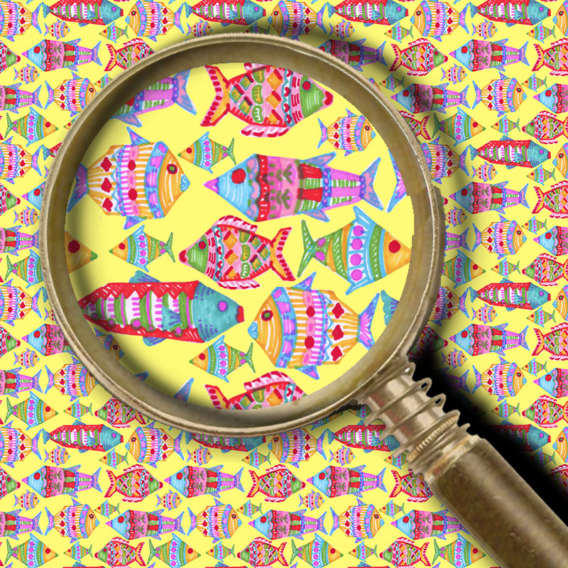 Boho Fish - Yellow