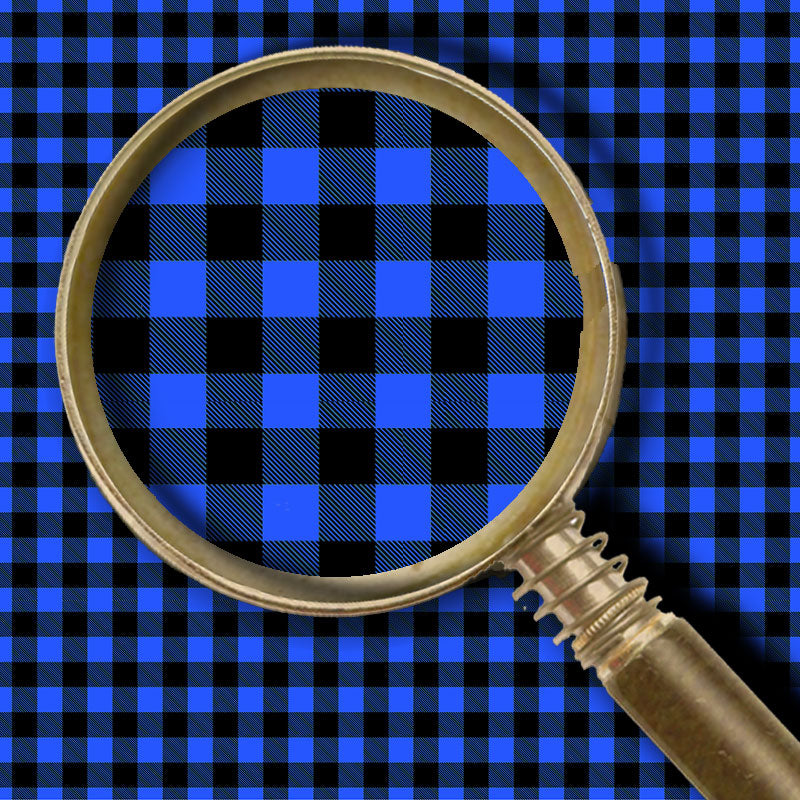 Buffalo Plaid Blue and Black