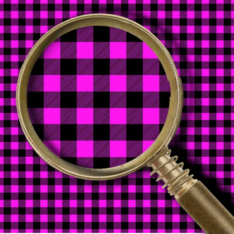 Buffalo Plaid Pink and Black