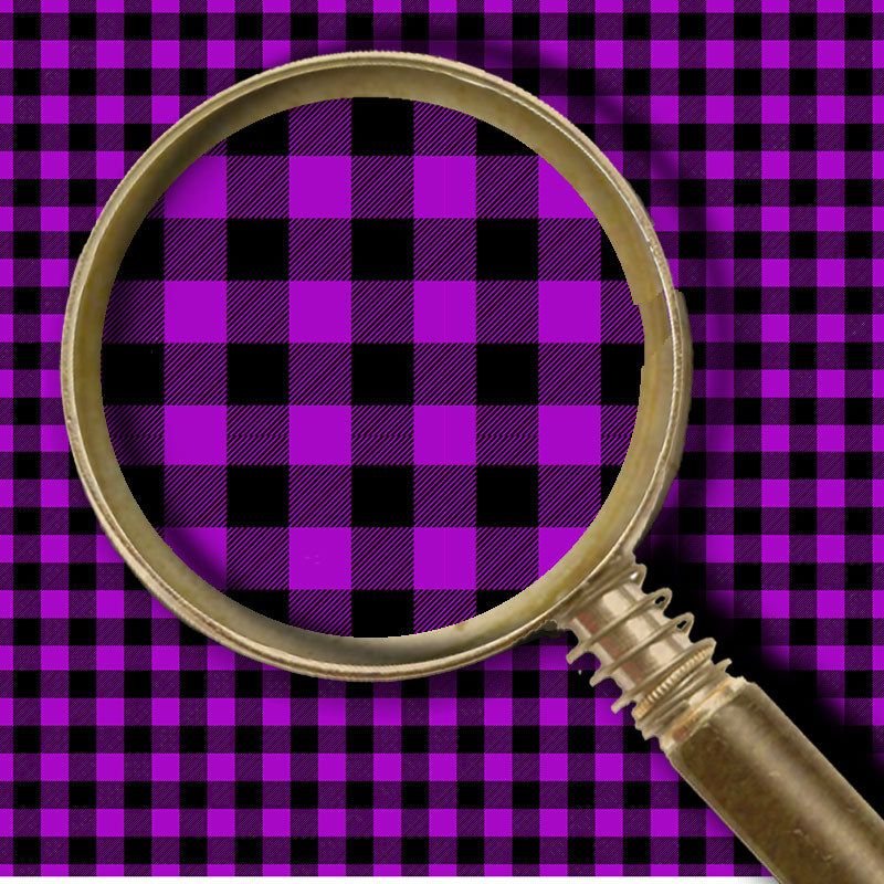 Buffalo Plaid Purple and Black