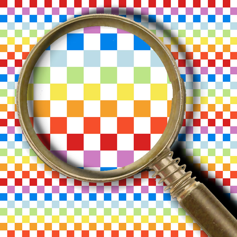 Checkerboard - Rainbow