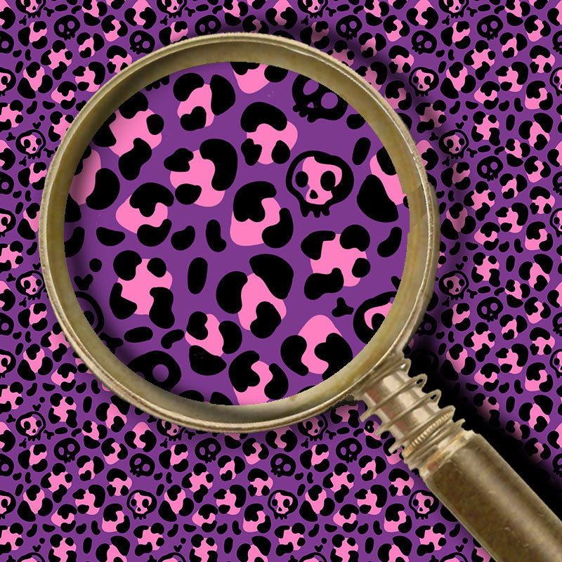 Cheetah Skulls - Purple