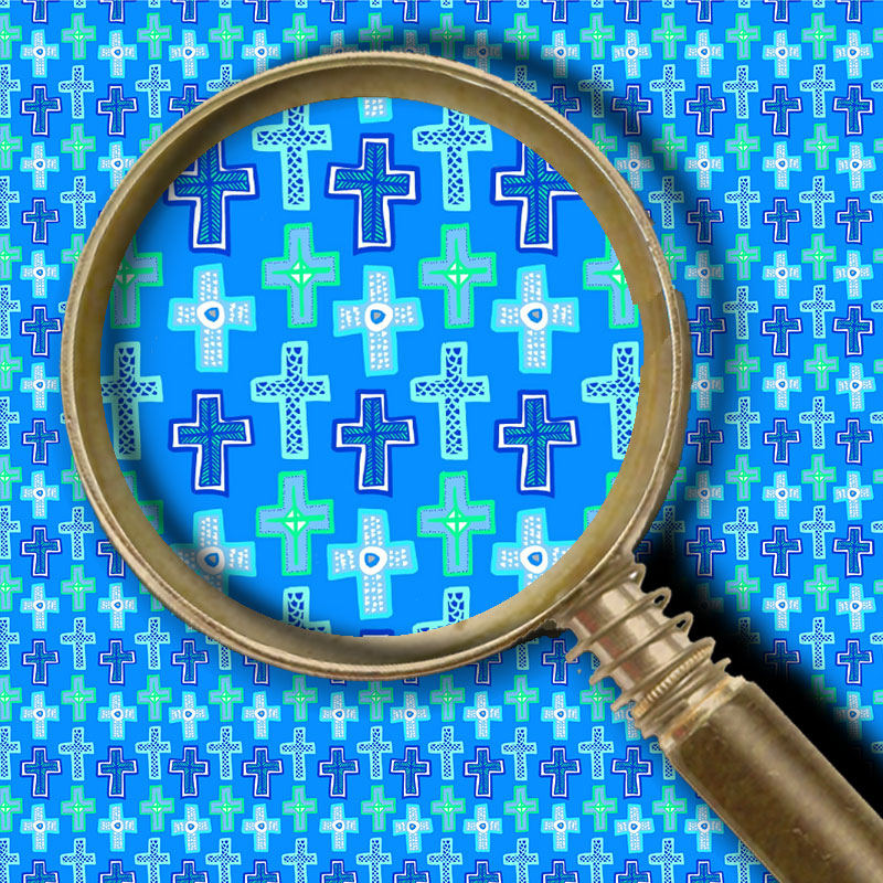 Crosses - Blue