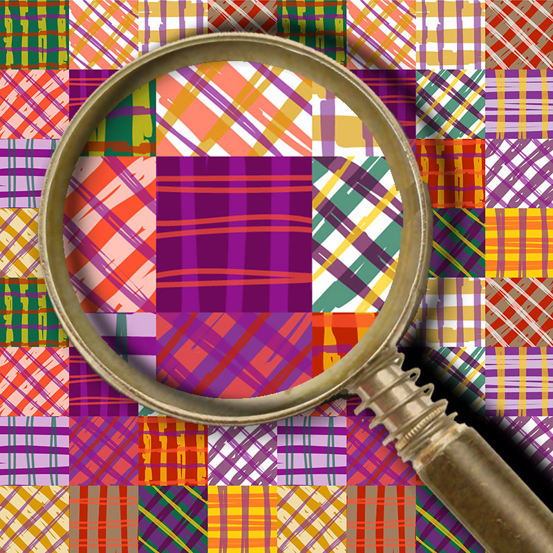 Madras Plaid - Jewel Tone