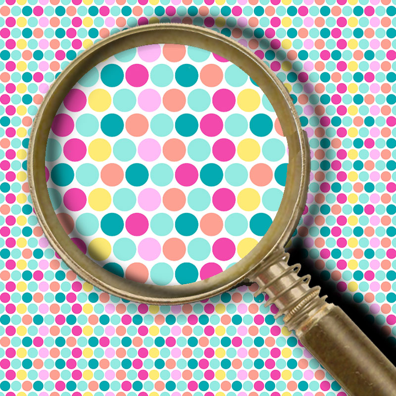 Flamingo Dots - Mint