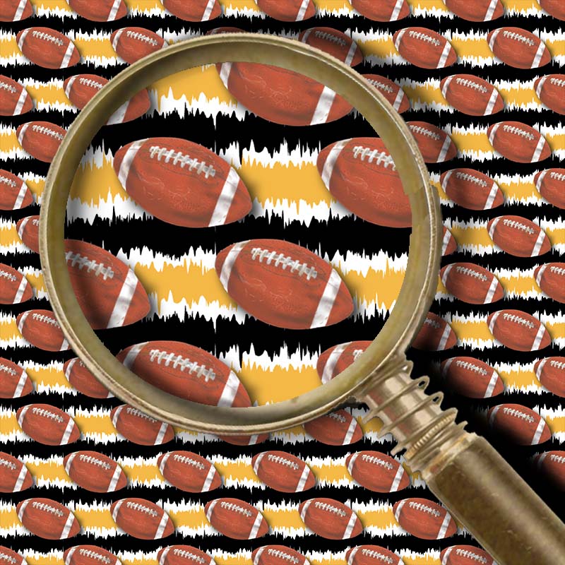 Football - Gold & Black