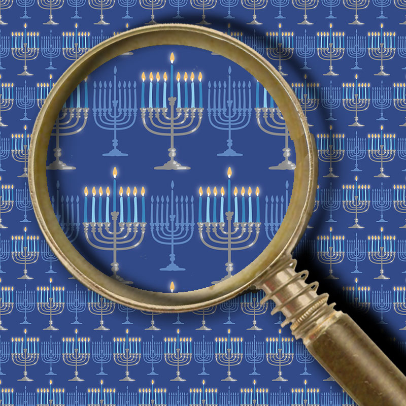 Hanukkah - Blue