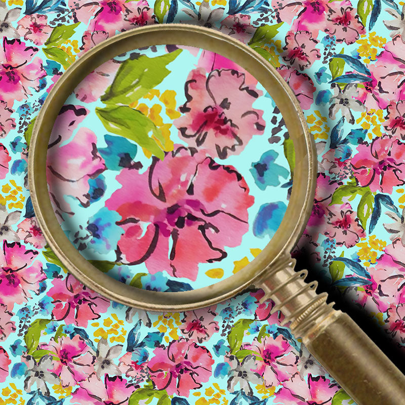 Fall Floral 2021 - Aqua