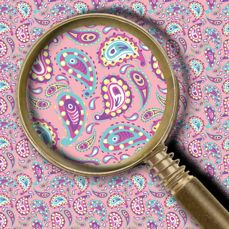 Paisley - Light Pink