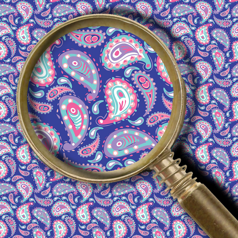 Paisley - Navy