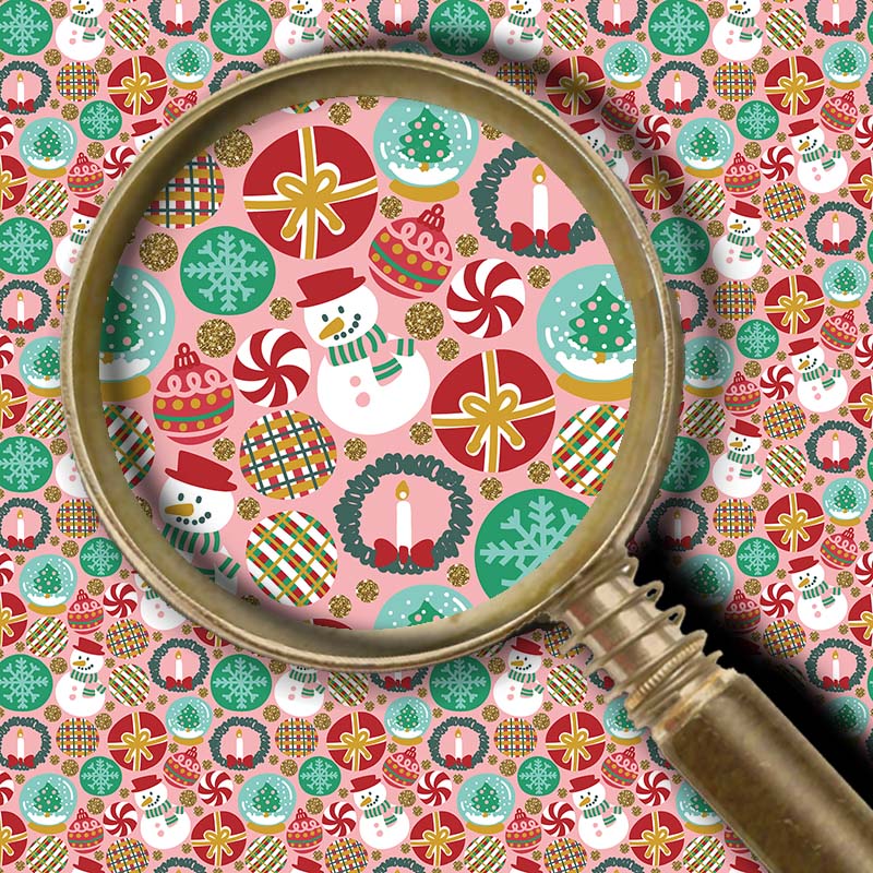 Polka Christmas - Pink