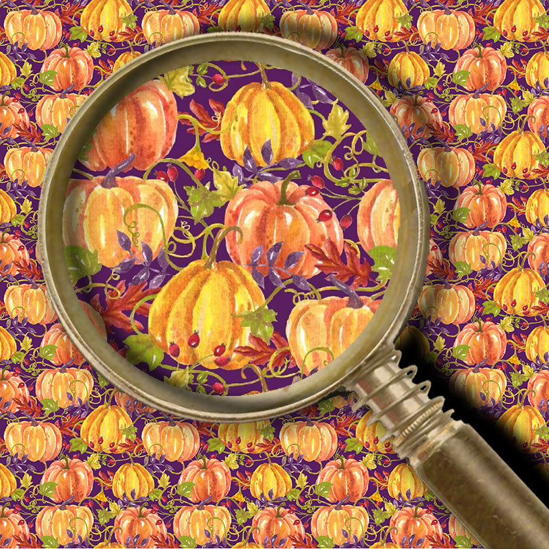 Pumpkin Garden - Purple