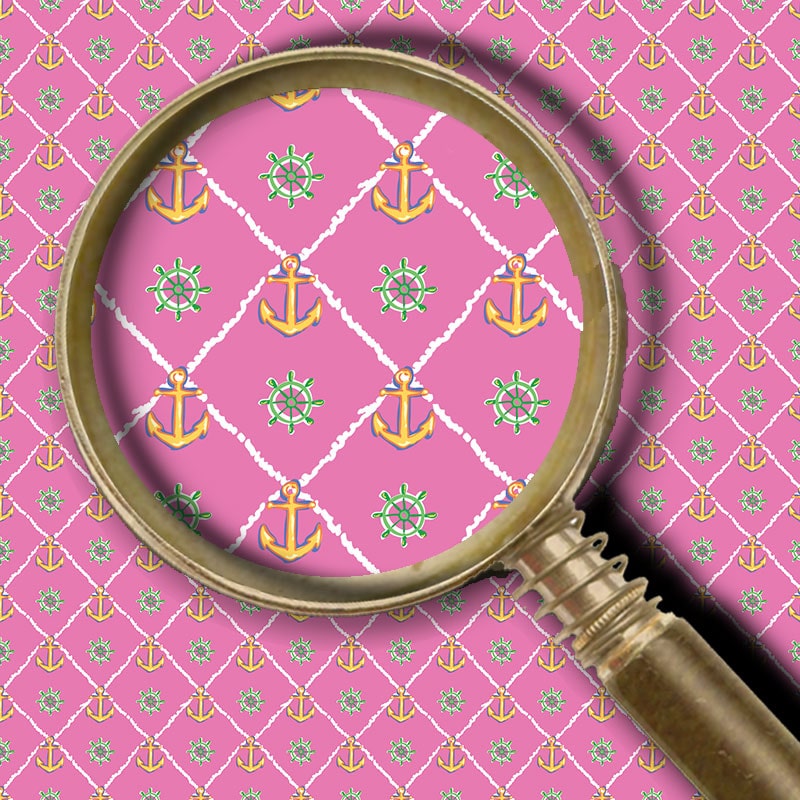 Ships Ahoy in Pink