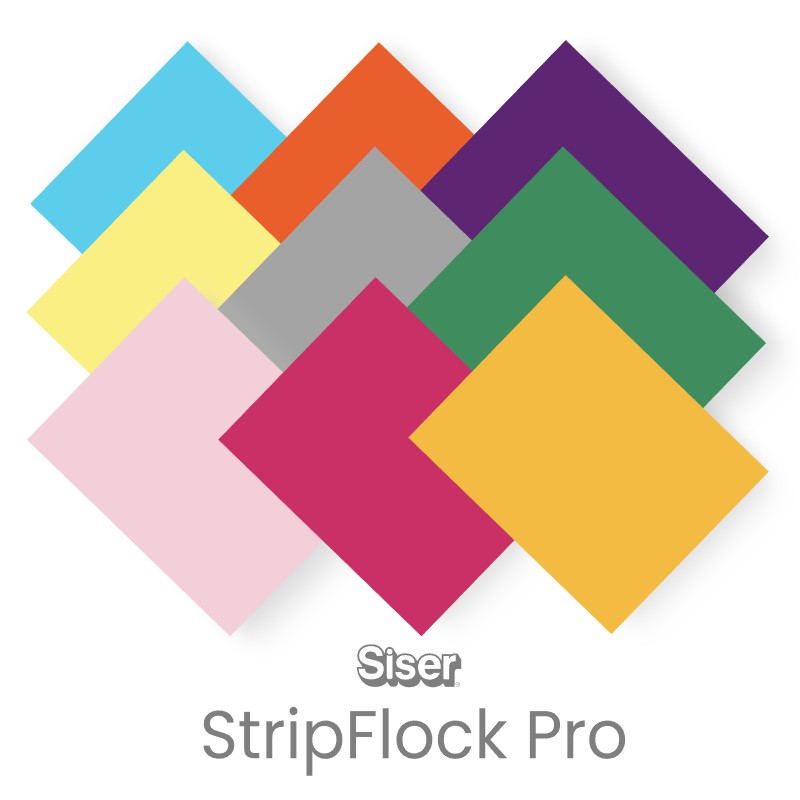 Siser StripFlock Pro Heat Transfer Vinyl