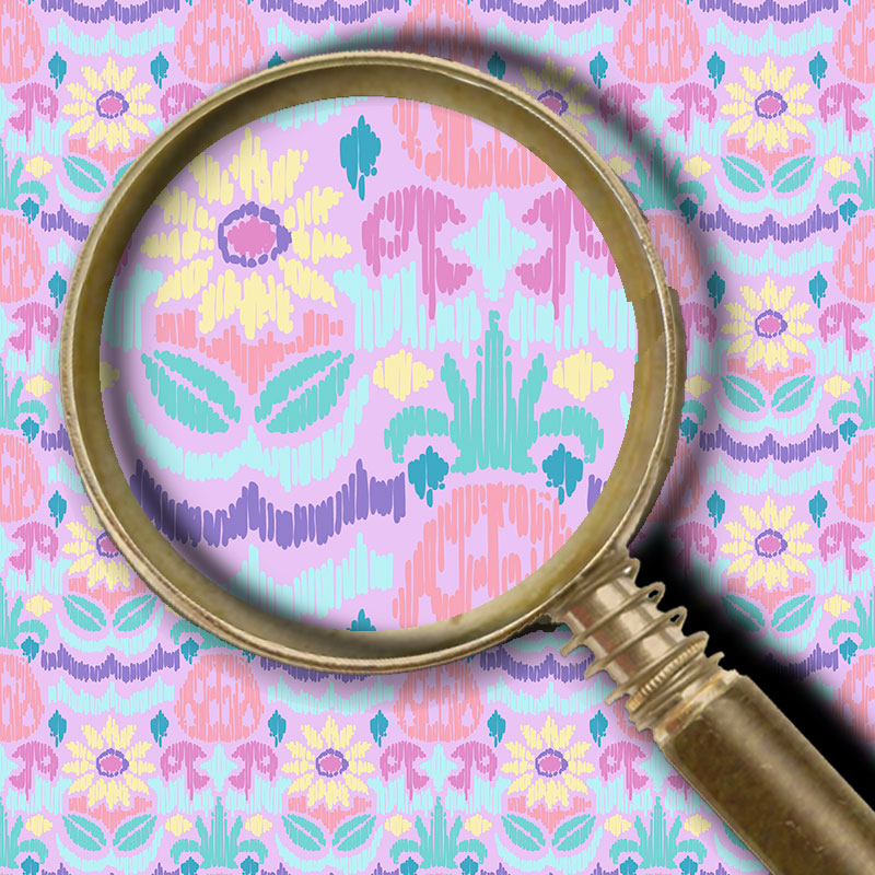 Summer Ikat - Lilac
