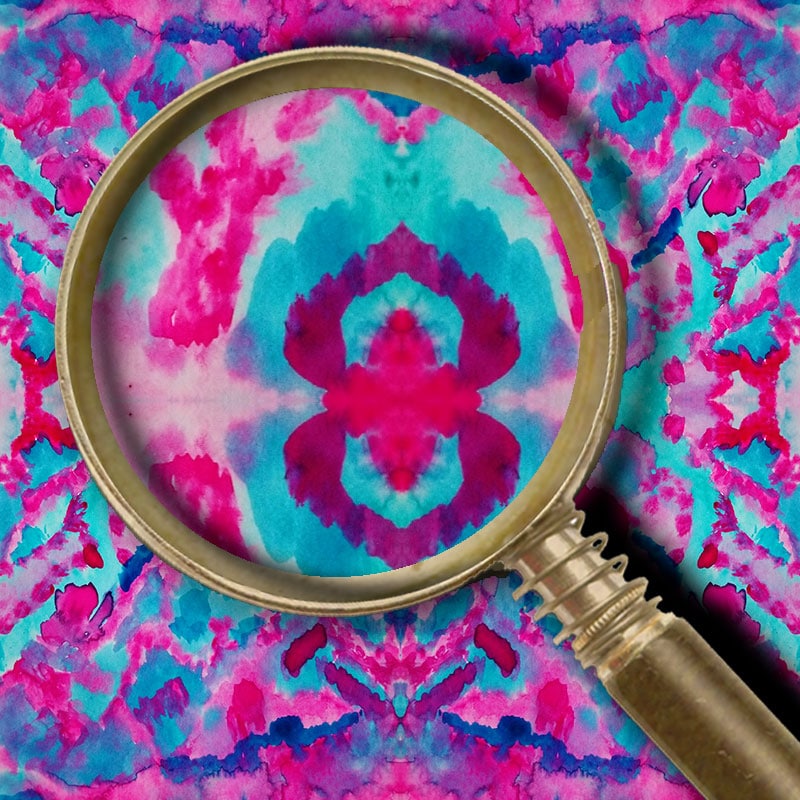 Emma's Watercolor - Pink and Blue