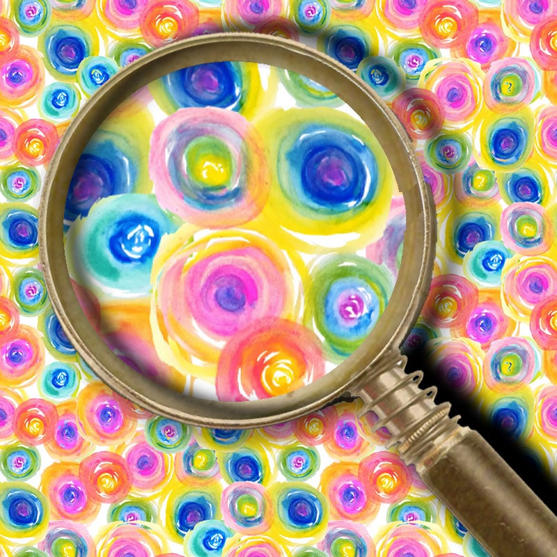 Whimsey Whirls - White