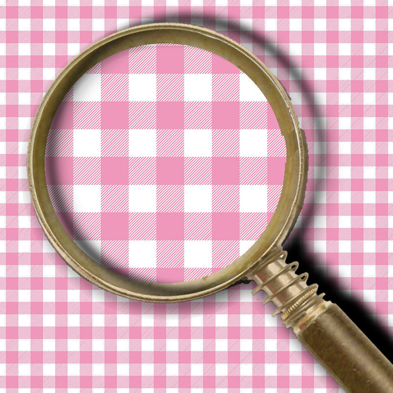 Buffalo Plaid Light Pink and White