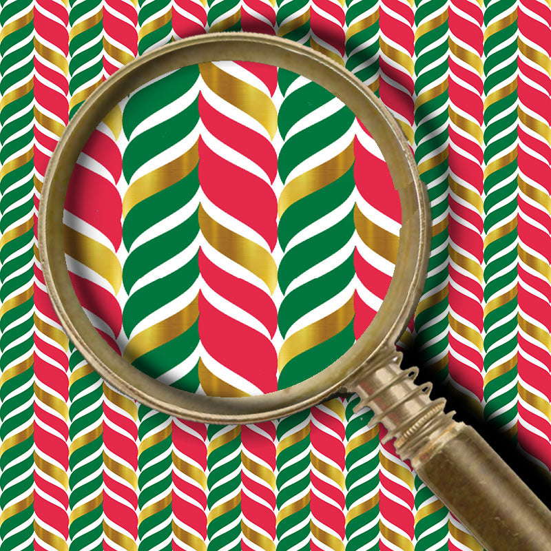 Candy Cane - Faux Foil