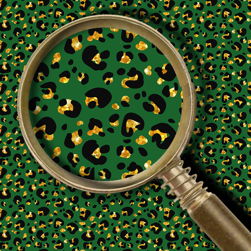 Christmas Cheetah - Green