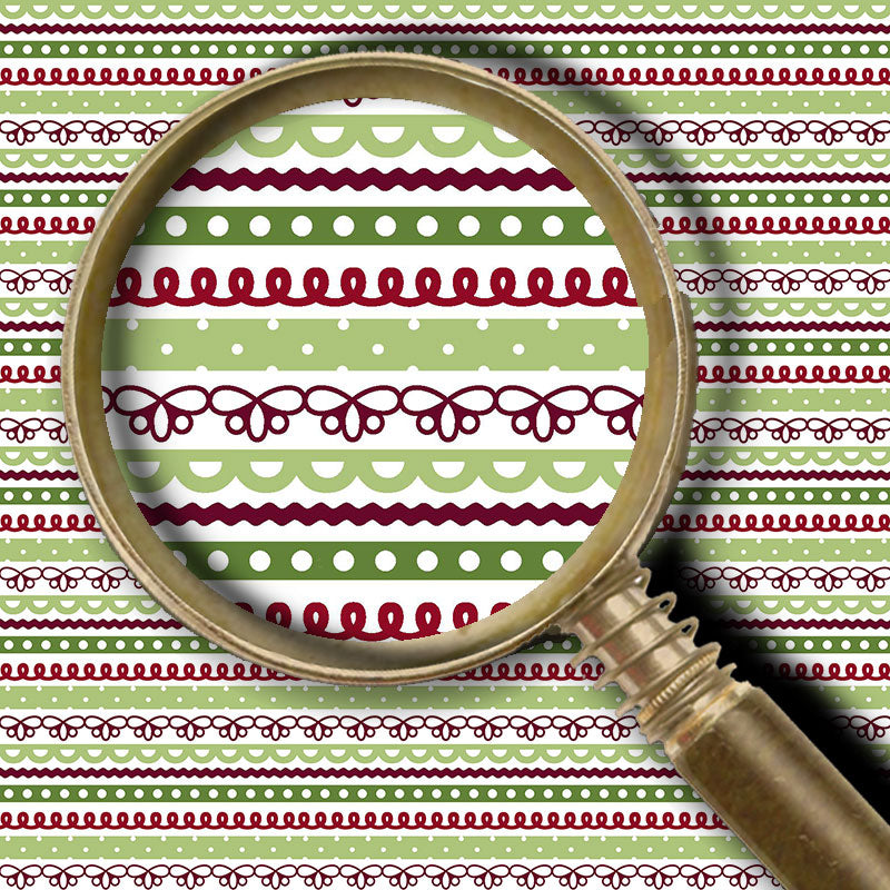 Christmas Fancy Stripes