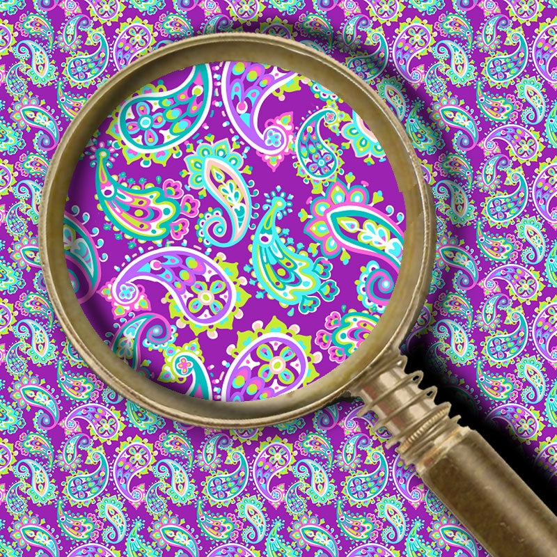 Fiesta Paisley - Purple