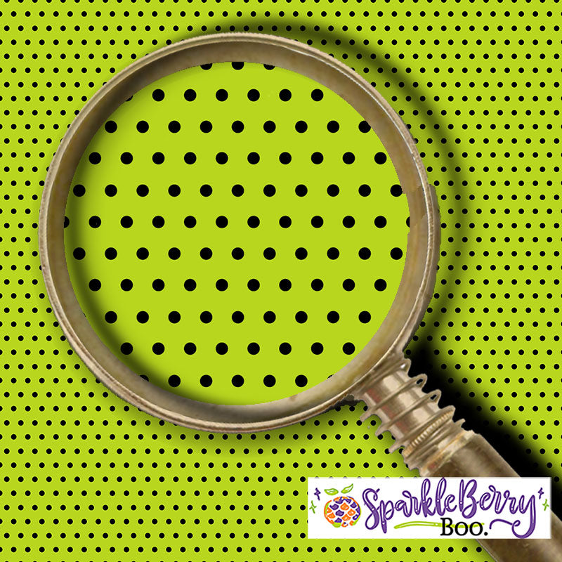Pin Dots - Green/Black