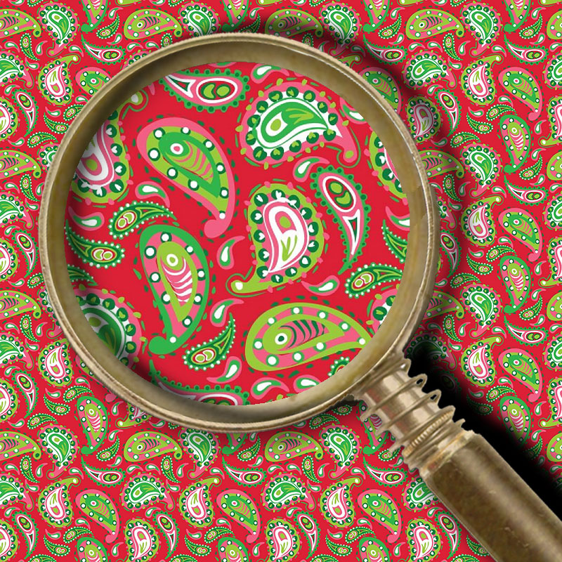 Paisley - Red