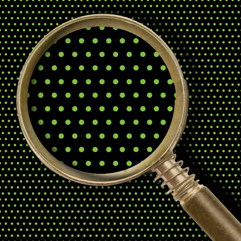 Pin Dots - Black and Green