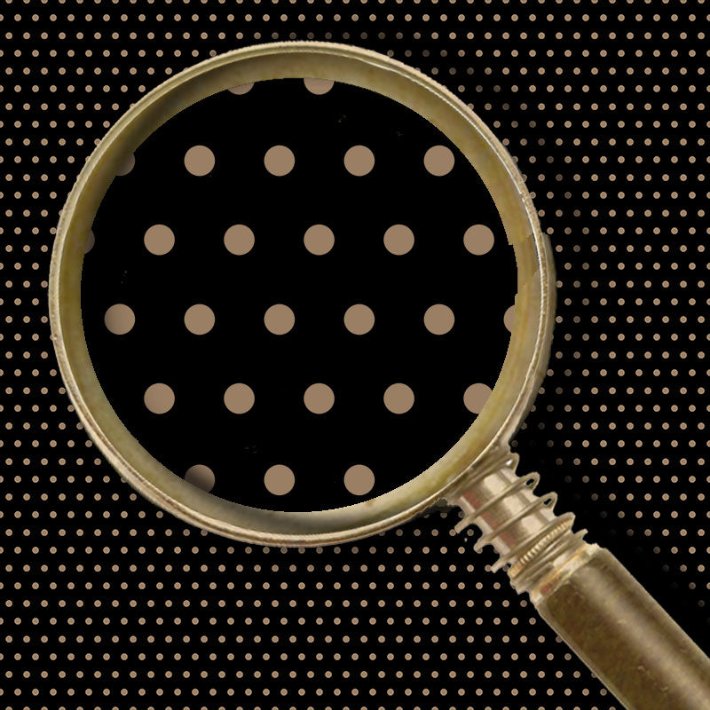 Pin Dots Black/Brown - Valentine Cheetah Collection