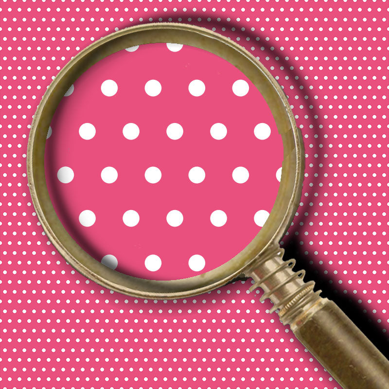 Pin Dots Dark Pink/White - Valentine Cheetah Collection