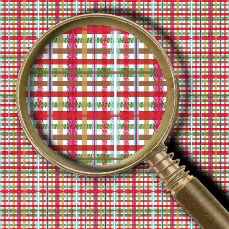 Plaid - White