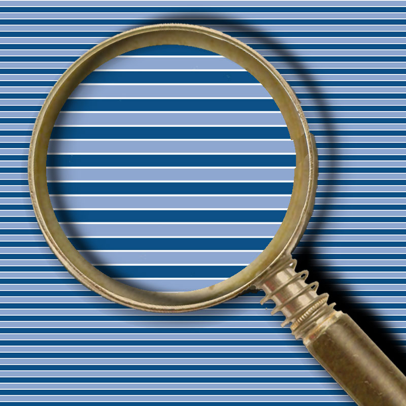 Stripes - Blue on Blue